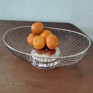 Mid Century Modern Pedestal Fruit Bowl